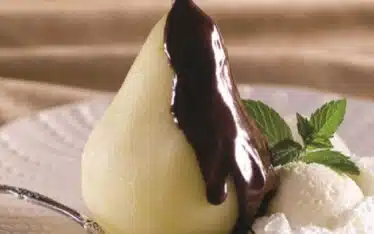 Vanilla Poached Pear