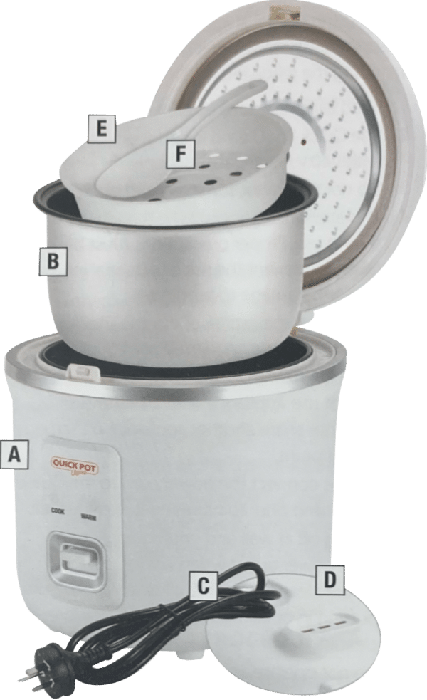 Quickpot Ultimo parts